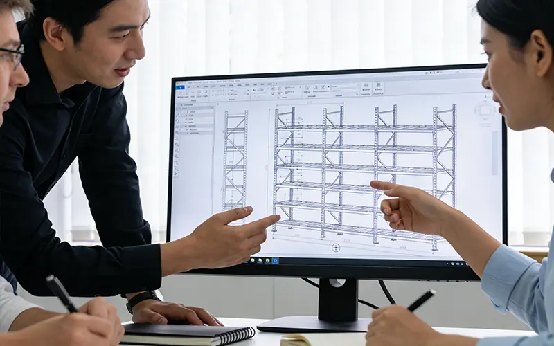 Discuss design details with clients