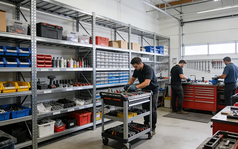  Custom solutions create a logical, efficient flow that speeds up operations and reduces fatigue.