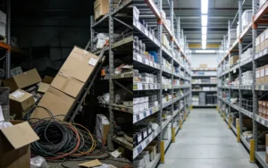 From chaotic to streamlined: The impact of a custom-designed storage layout