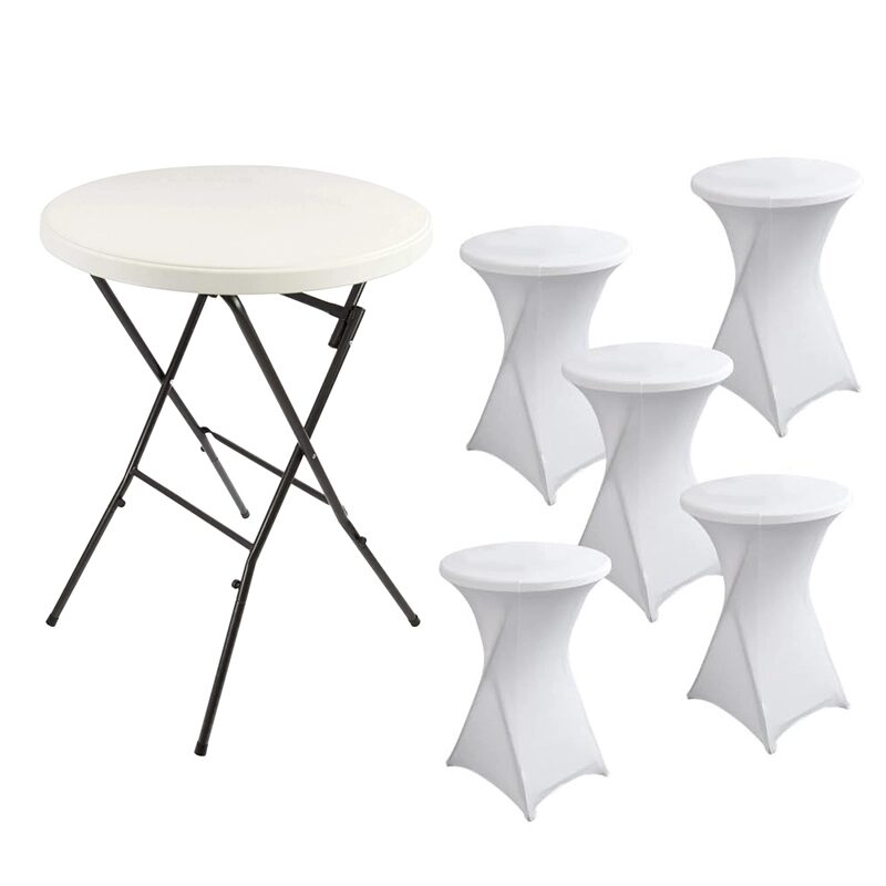 plastic wedding table