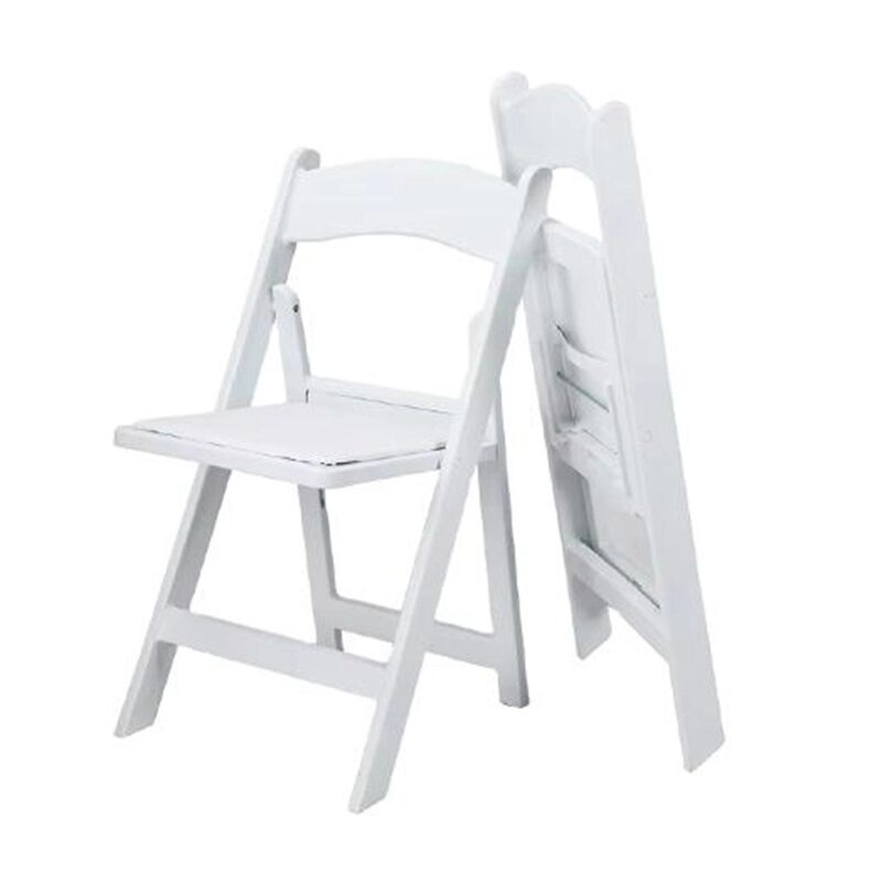 Resin banquet folding chair