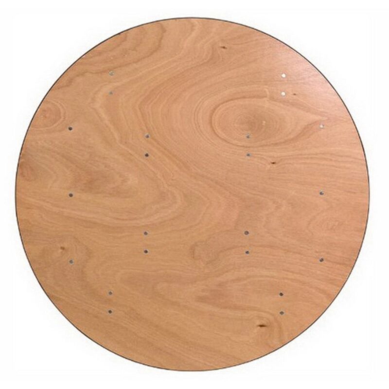 round folding wooden wedding big table