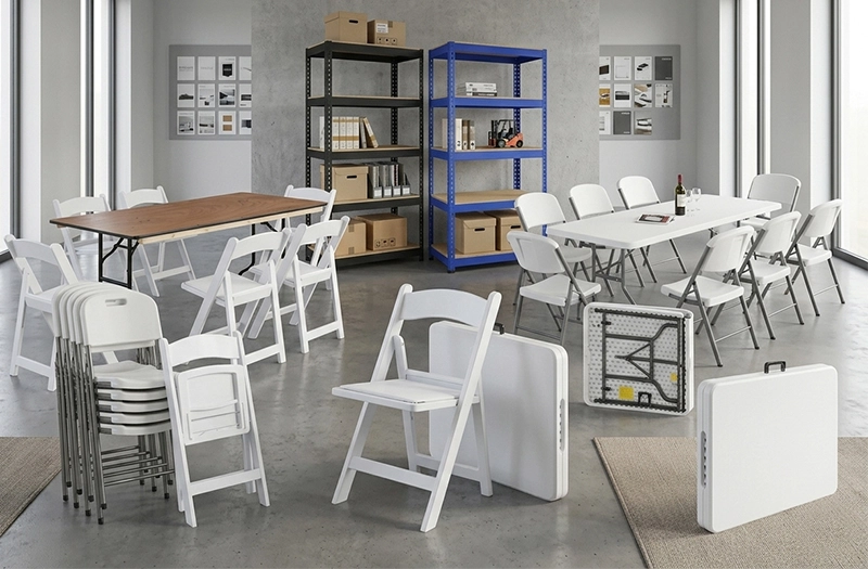 plastic table and shelf